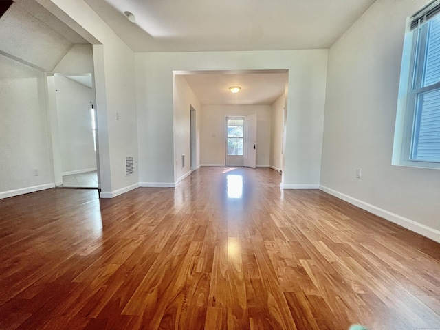 14 Bayview Pl, West Haven, CT 06516 - empty room with wood finished floors and baseboards