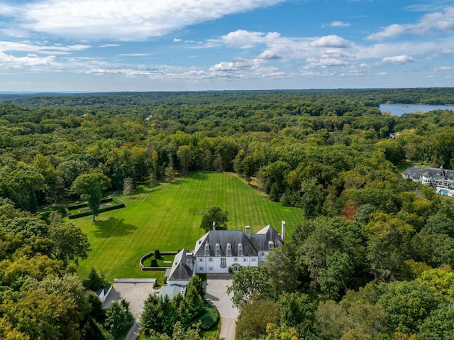 aerial view featuring a rural view