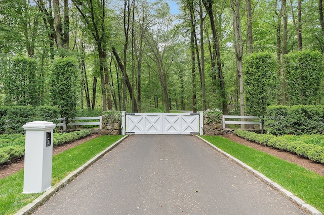 view of gate