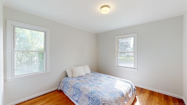 23 Nassau Cir E, Hartford, CT 06118 - bedroom with light wood-type flooring and baseboards