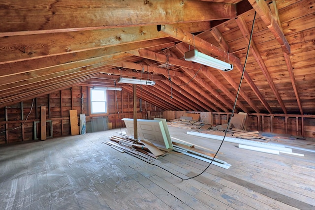 251 Stevens St, Bristol, CT 06010 - unfinished attic featuring an upstairs landing