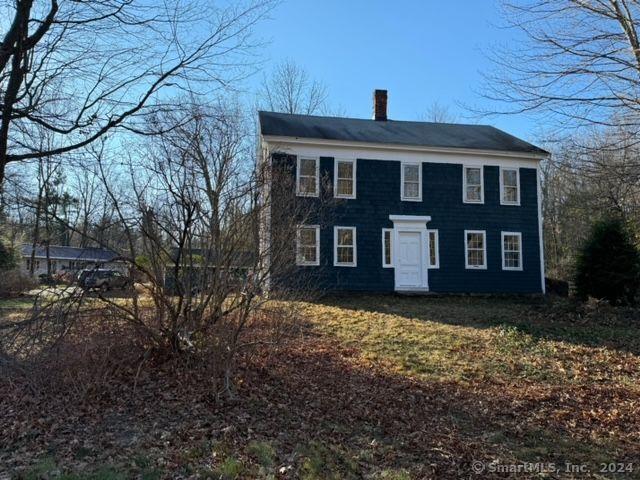5 Balance Rock Rd, Hartland, CT 06027 - colonial-style house with a chimney