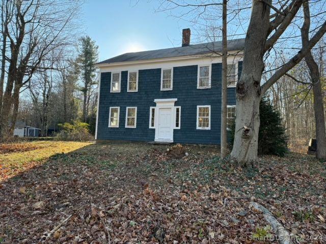 5 Balance Rock Rd, Hartland, CT 06027 - colonial home with a chimney