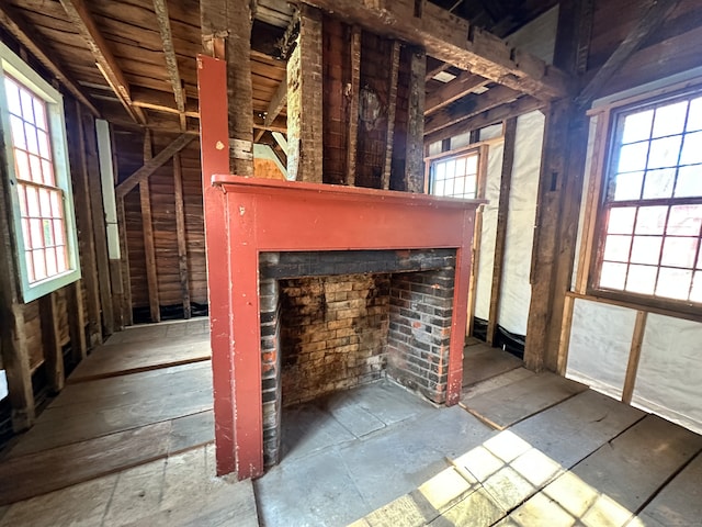 view of unfurnished living room