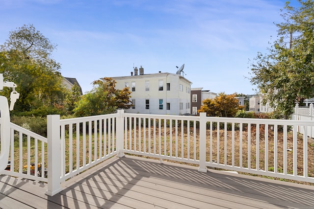 view of deck