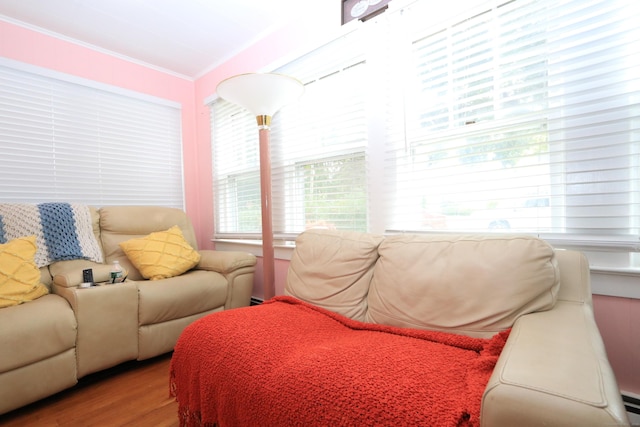 25 Muriel St, Norwalk, CT 06851 - interior space featuring crown molding and wood finished floors