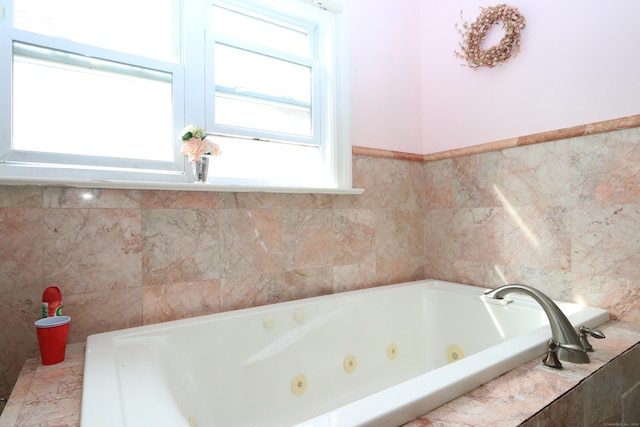 25 Muriel St, Norwalk, CT 06851 - bathroom with a whirlpool tub