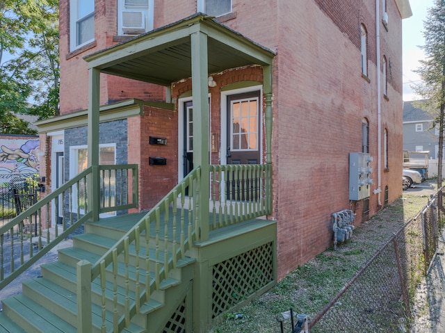 view of entrance to property