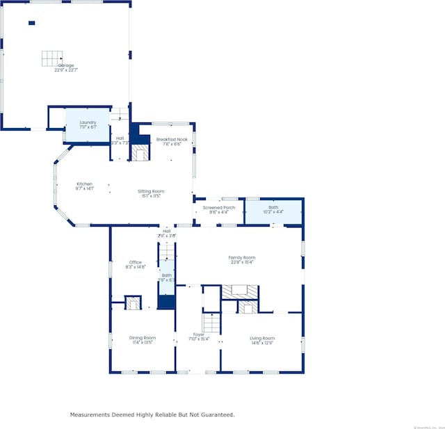 66 Artillery Rd, Middlebury, CT 06762 - floor plan / room layout