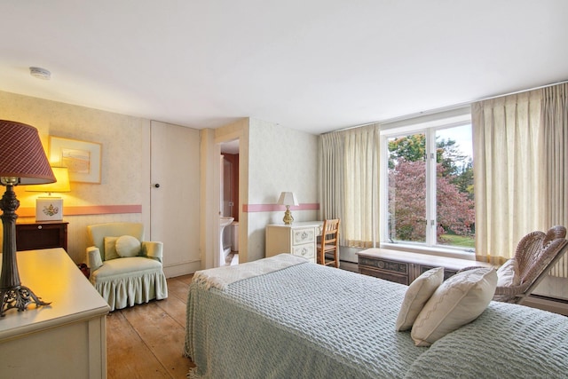 66 Artillery Rd, Middlebury, CT 06762 - bedroom with wood-type flooring