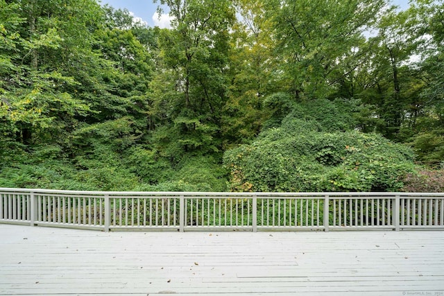 view of deck