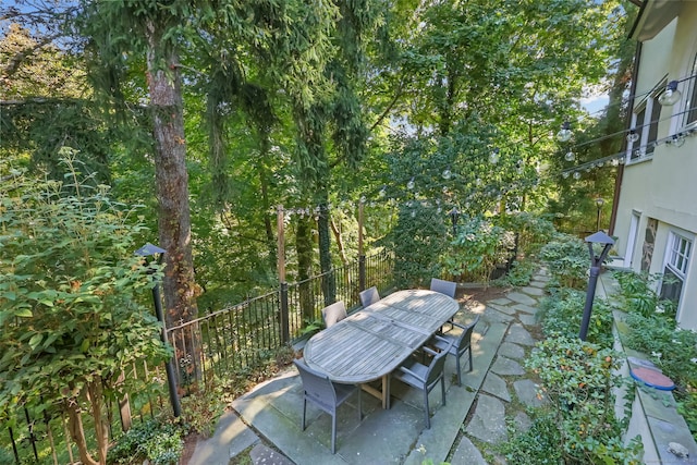 147 Old Church Rd, Greenwich, CT 06830 - view of patio / terrace with outdoor dining space