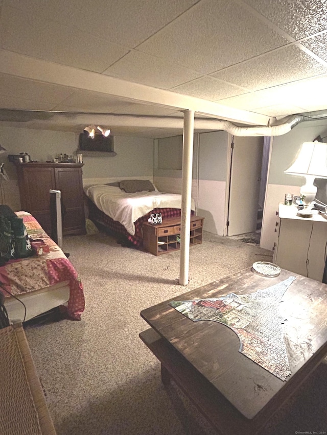 14 8th St, Newington, CT 06111 - bedroom featuring carpet flooring and a drop ceiling