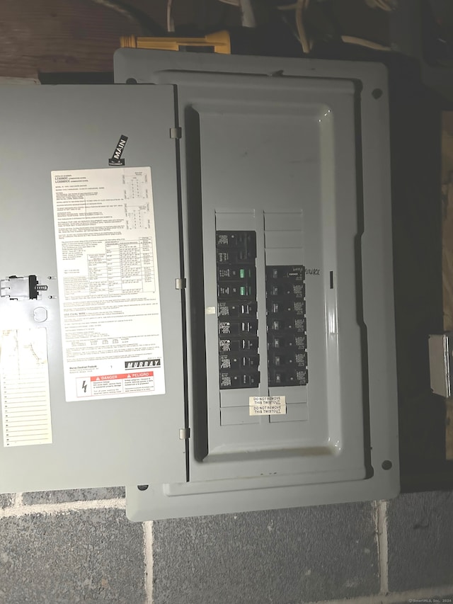 utilities featuring electric panel