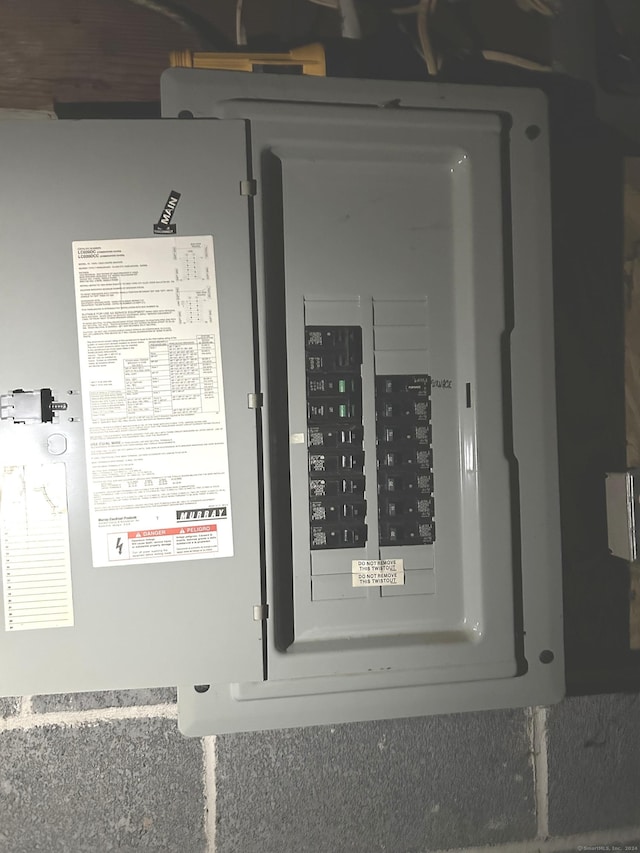 14 8th St, Newington, CT 06111 - utility room with electric panel