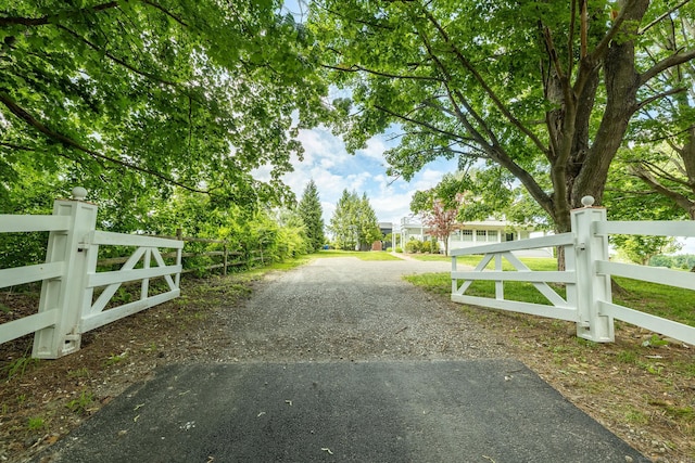 429 Chestnut Land Rd, New Milford, CT 06776 - view of gate featuring fence