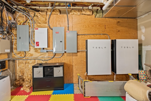 utilities with electric panel