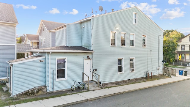 view of rear view of property