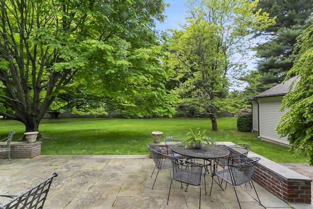 91 Open Gate Ln, Fairfield, CT 06890 - view of patio with outdoor dining area