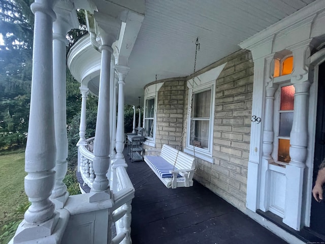 view of patio / terrace featuring a porch