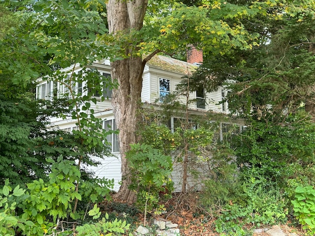 view of side of property