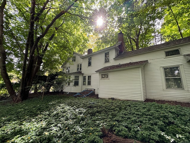 view of rear view of property