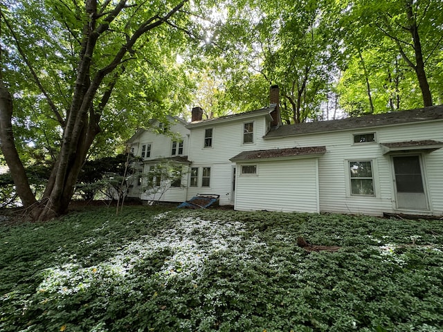 view of rear view of house