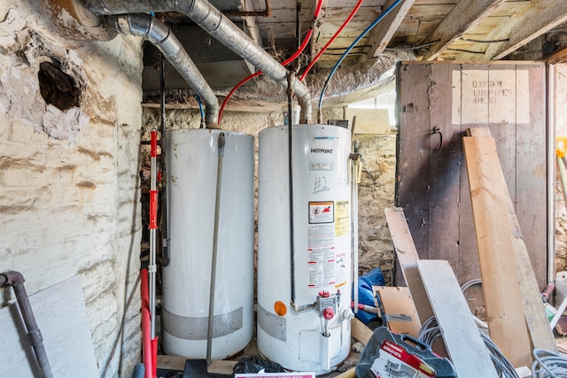 utilities with water heater