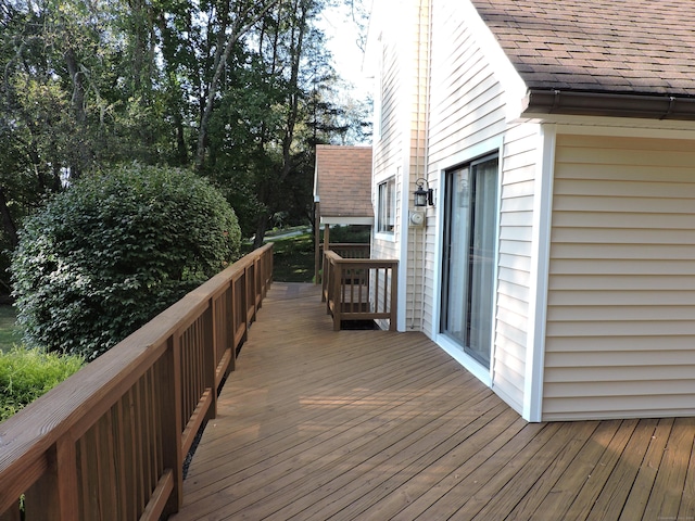 view of deck