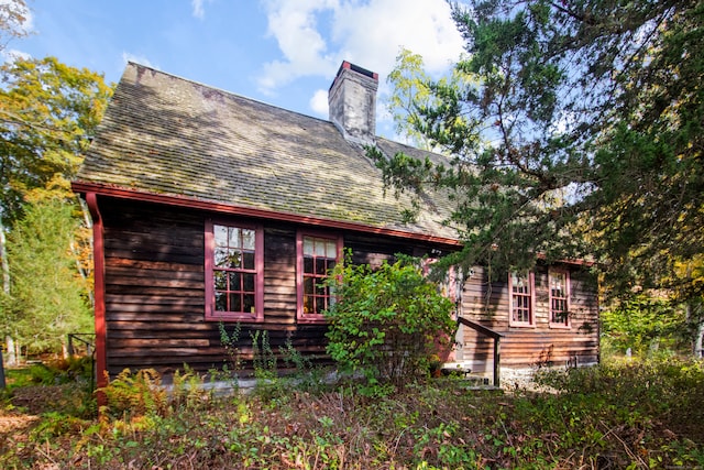 view of rear view of house