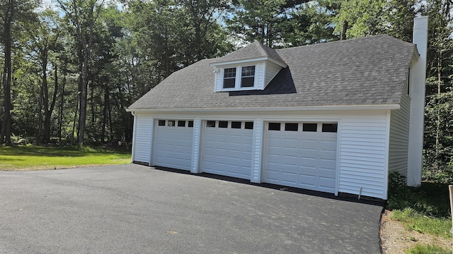 107 N Hollow Rd, Hartland, CT 06027 - view of detached garage
