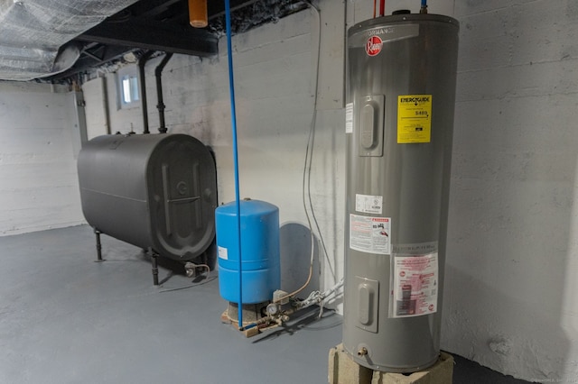 107 N Hollow Rd, Hartland, CT 06027 - utilities with water heater and oil tank