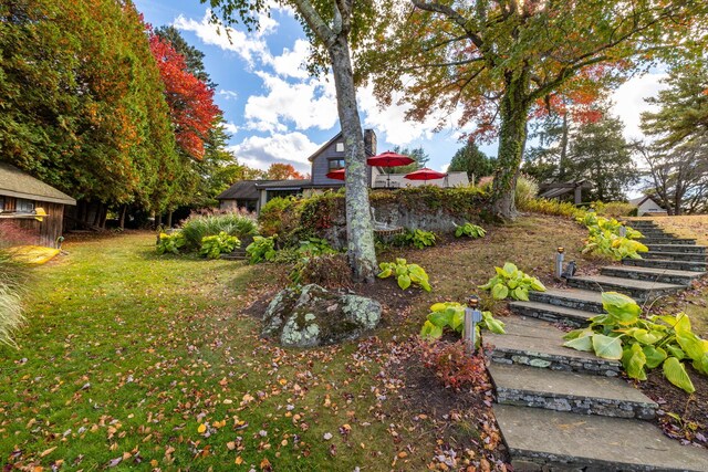 538 Wheelers Pt, Winchester, CT 06098 - view of green lawn