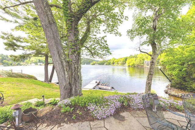 538 Wheelers Pt, Winchester, CT 06098 - water view with a boat dock
