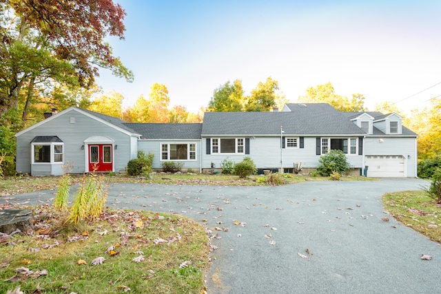 ranch-style house with a garage