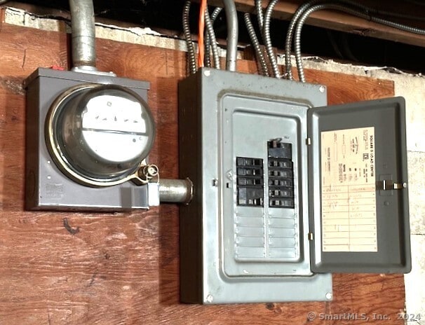 utilities with electric panel