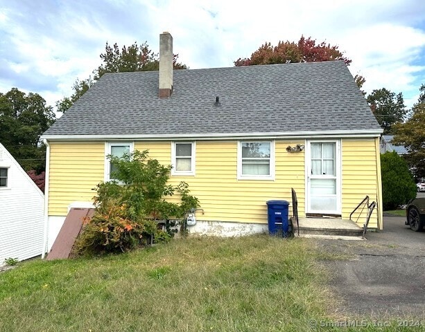 view of rear view of house