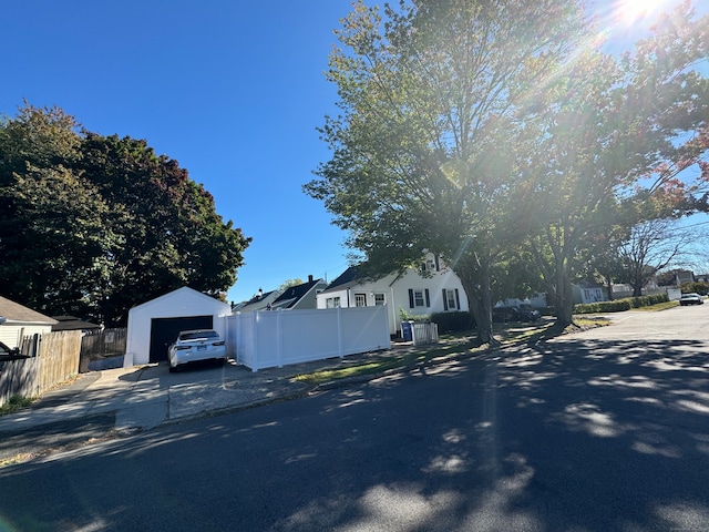 view of home's exterior with cooling unit