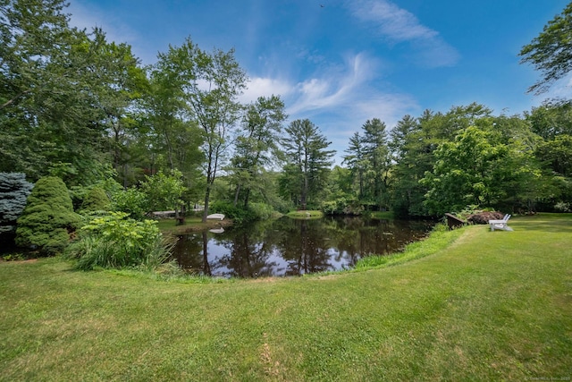 6 Tantummaheag Rd, Old Lyme, CT 06371 - water view featuring a heavily wooded area