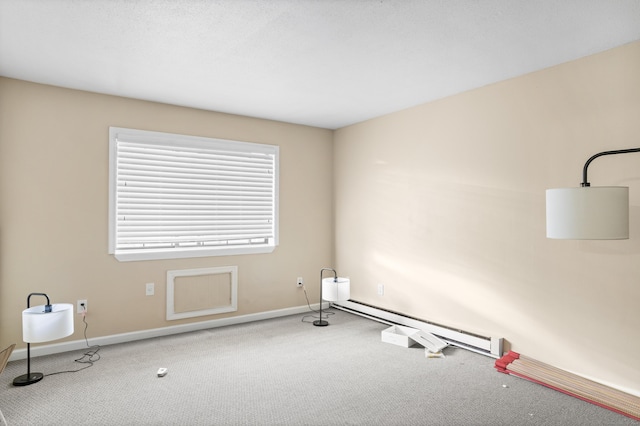 541 Pierpont Rd Apt 9, Waterbury, CT 06705 - empty room featuring baseboard heating and carpet flooring