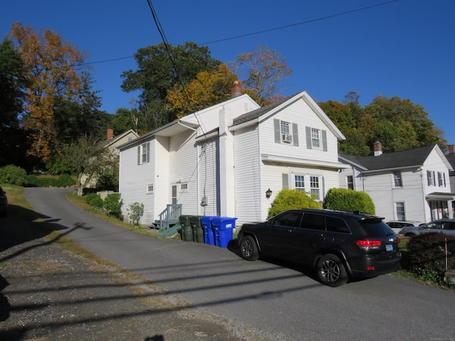 view of side of property