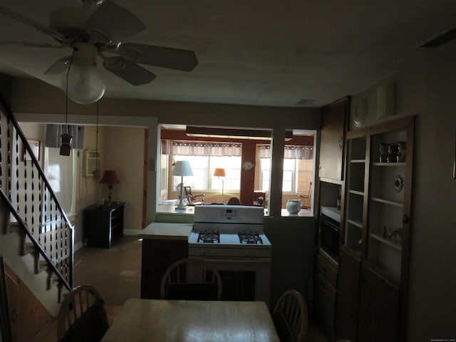 view of dining room