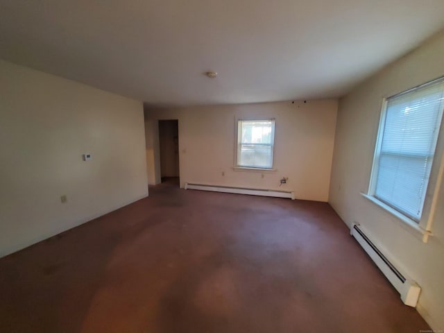 67 Enfield St Unit 37, Hartford, CT 06112 - carpeted spare room with a baseboard radiator and a baseboard heating unit