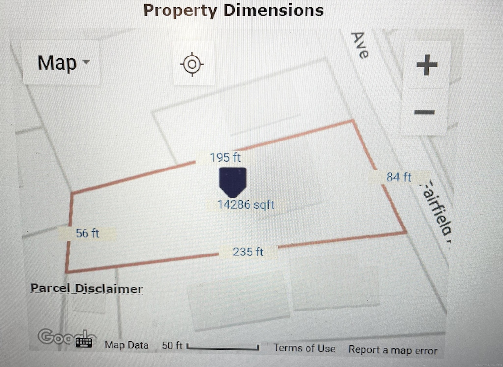 14 Fairfield Ave, Norwalk, CT 06854 - map / location of property area