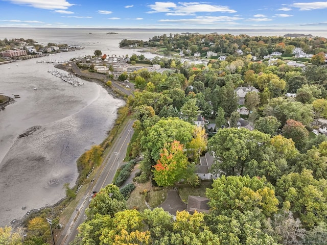 201 Shore Rd, Greenwich, CT 06830 - bird's eye view with a water view
