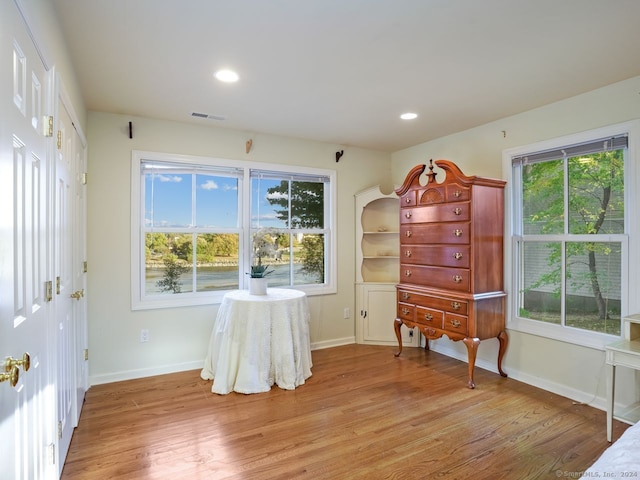 201 Shore Rd, Greenwich, CT 06830 - interior space with plenty of natural light, light wood-style flooring, and visible vents