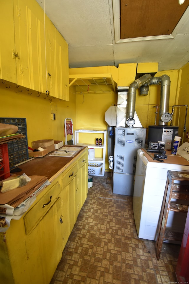 kitchen featuring washer / clothes dryer