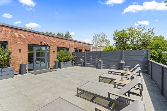 41 Richmondville Ave Unit 109, Westport, CT 06880 - view of patio with fence