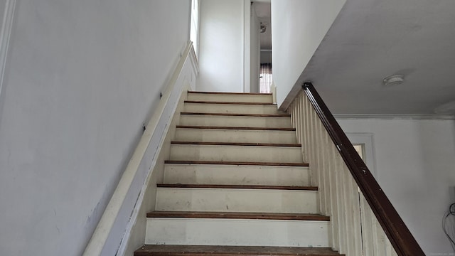 view of staircase