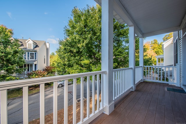 view of deck